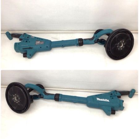  MAKITA マキタ ドライウォールサンダ 程度B 充電器・充電池1個・ケース付 コードレス式 18v 充電8回 8908 使用感有 SL801D ブルー