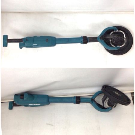  MAKITA マキタ ドライウォールサンダ 程度B 充電器・充電池1個・ケース付 コードレス式 18v 充電8回 8908 使用感有 SL801D ブルー