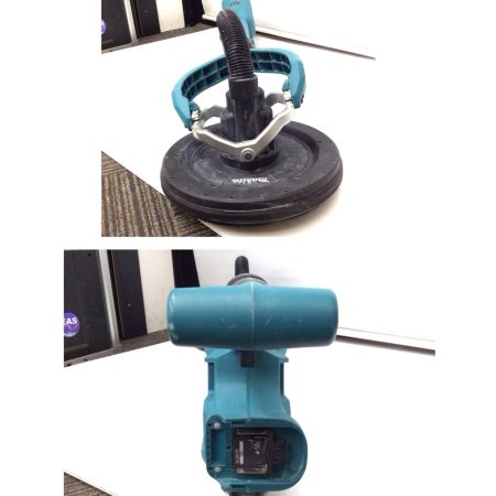  MAKITA マキタ ドライウォールサンダ 程度B 充電器・充電池1個・ケース付 コードレス式 18v 充電8回 8908 使用感有 SL801D ブルー