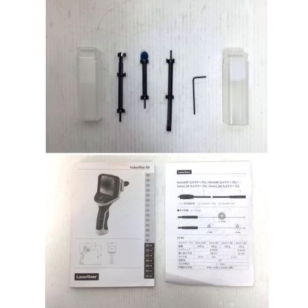  Laserliner 工業用内視鏡 程度B 充電ケーブル・ケース付 AGG24C0919 使用感有 VideoFlexG4