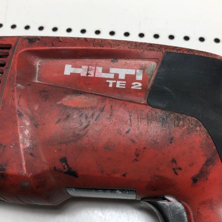 Hilti ヒルティ ハンマドリル ケース付 TE2 レッド