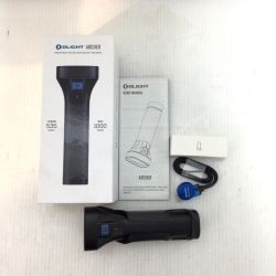 ΘΘ OLIGHT 懐中電灯 程度A 充電ケーブル・ホルダー付 LA2000392 美品 ARCHER ブラック Aランク