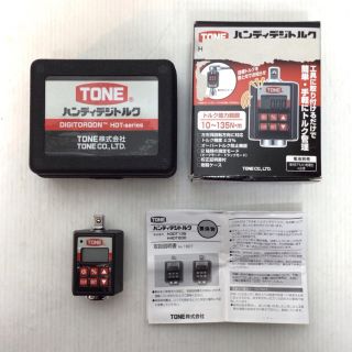 TONE トネ ハンディデジトルク ジャンク品(D) ケース付 トルク測定不可 TONE トネ ハンディデジトルク ジャンク品(D) ケース付 トルク測定不可