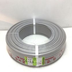 ΘΘ YAZAKI VVFケーブル 未使用品(S) 3芯 2.0mm×100m 2025年 Sランク
