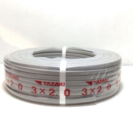  YAZAKI VVFケーブル 未使用品(S) 3芯 2.0mm×100m 2025年