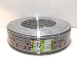 ΘΘ YAZAKI VVFケーブル 未使用品(S) 3芯 2.0mm×100m 2025年3月(令和7年) Sランク