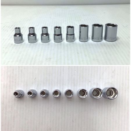  TONE トネ ソケットレンチセット 程度B 12pcs No.1850M