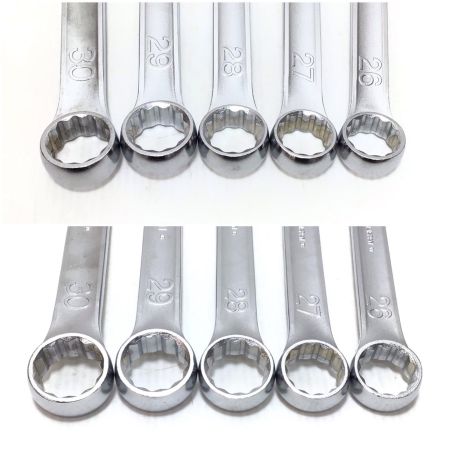  KTC ケーティーシー コンビネーションレンチセット 程度B 10本セット MS2-30.29.28.27.26.25.24.23.22.21