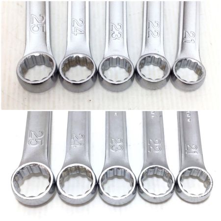  KTC ケーティーシー コンビネーションレンチセット 程度B 10本セット MS2-30.29.28.27.26.25.24.23.22.21