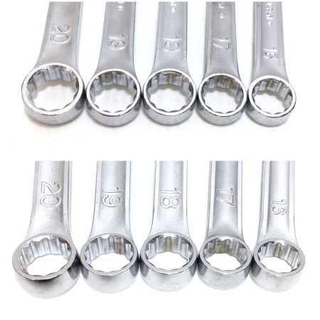  KTC ケーティーシー コンビネーションレンチセット 程度B MS2-20.19.18.17.16.15.14.13.12.11