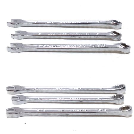  KTC ケーティーシー コンビネーションレンチセット 程度B MS2-10,9,8,7,6,5.5