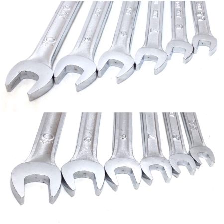  KTC ケーティーシー コンビネーションレンチセット 程度B MS2-10,9,8,7,6,5.5