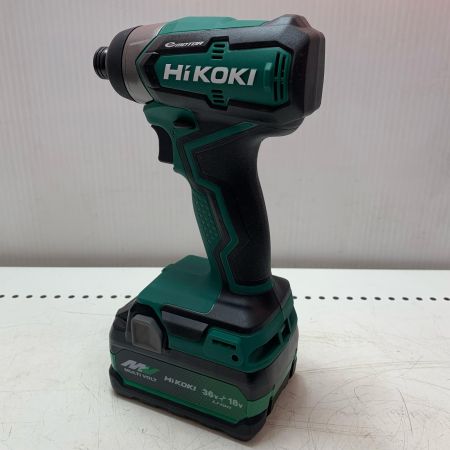 HiKOKI ハイコーキ コードレスインパクトドライバ WH18DD2XCZ グリーン