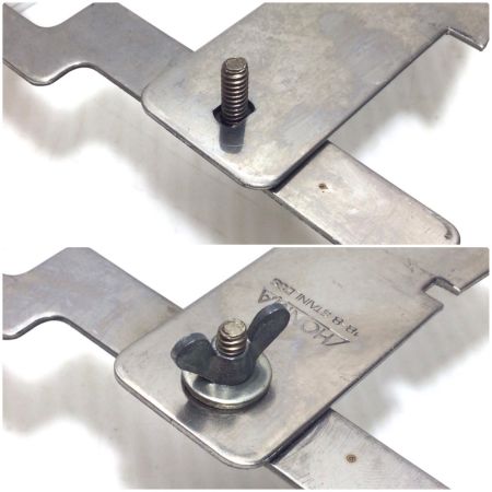  HONMA ホンマ カーペンターゲージ 程度C 抑え金具無 18-8 ステンレス