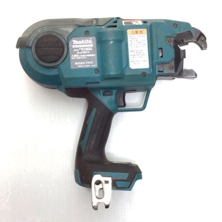  MAKITA マキタ 鉄筋結束機 程度C 本体のみ コードレス式 14.4v/18v 1656 使用感有 TR180D ブルー