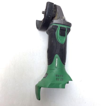  HiKOKI ハイコーキ ディスクグラインダー 程度C 本体のみ コードレス式 100mm 18v JN40085 キズ・ヨゴレ有 G18DSL2 グリーン