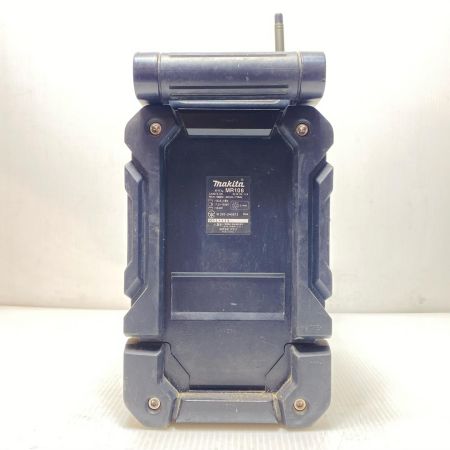  MAKITA マキタ バッテリー式ラジオ コードレス式 18v MR108 ブラック