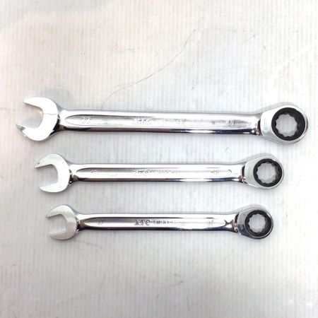  KTC ケーティーシー ラチェットコンビネーションレンチセット 程度B 6本 使用感有 LMSR1-22/19/17/14/12/10