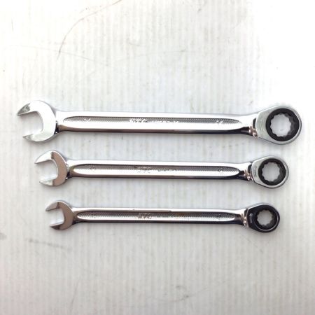  KTC ケーティーシー ラチェットコンビネーションレンチセット 程度B 6本 使用感有 LMSR1-22/19/17/14/12/10