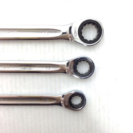  KTC ケーティーシー ラチェットコンビネーションレンチセット 程度B 6本 使用感有 LMSR1-22/19/17/14/12/10