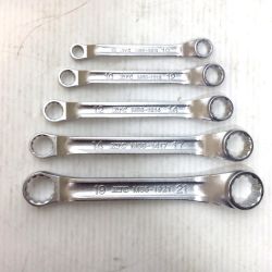 ΘΘ KTC ケーティーシー メガネレンチセット 程度B 5本 使用感有 M5S-1921/1417/1214/1012/0810 Bランク