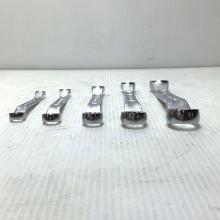  KTC ケーティーシー メガネレンチセット 程度B 5本 使用感有 M5S-1921/1417/1214/1012/0810