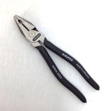 KNIPEX クニペックス ペンチ 程度B JAPAN2022 ブラック