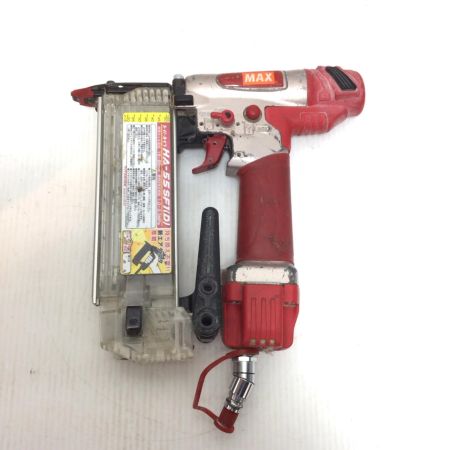  MAX マックス フィニッシュネイラ 程度B 本体のみ 高圧 15~55mm 13112068F HA-55SF1(D) レッド
