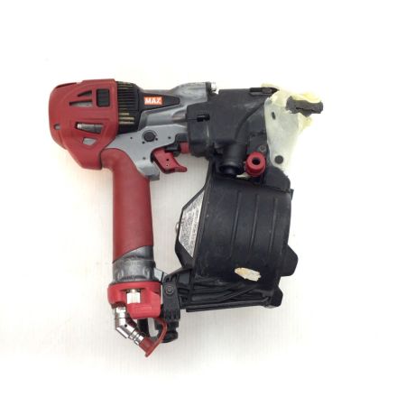  MAX マックス エア釘打ち 程度B 本体のみ 高圧 27~65mm 16C27116F HN-65N2(D) レッド