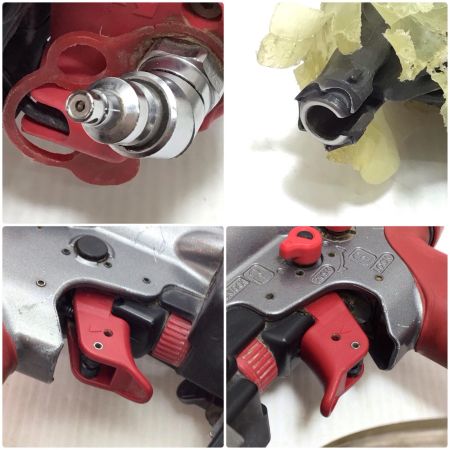  MAX マックス エア釘打ち 程度B 本体のみ 高圧 27~65mm 16C27116F HN-65N2(D) レッド