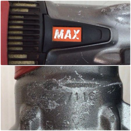  MAX マックス エア釘打ち 程度B 本体のみ 高圧 27~65mm 16C27116F HN-65N2(D) レッド