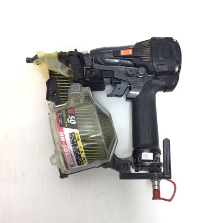  MAX マックス エア釘打ち 程度B 本体のみ 高圧 25~50mm 19123264F HN-50S1(D) ブラック