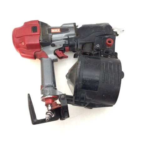  MAX マックス エア釘打ち 程度B 本体のみ 高圧 90mm 12302*7F HN-90N3 レッド
