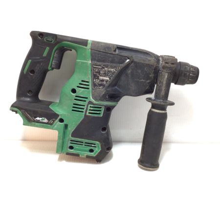  HiKOKI ハイコーキ ロータリハンマドリル 程度C 本体のみ コードレス式 28mm 36v J490575 使用感有 DH36DPA グリーン