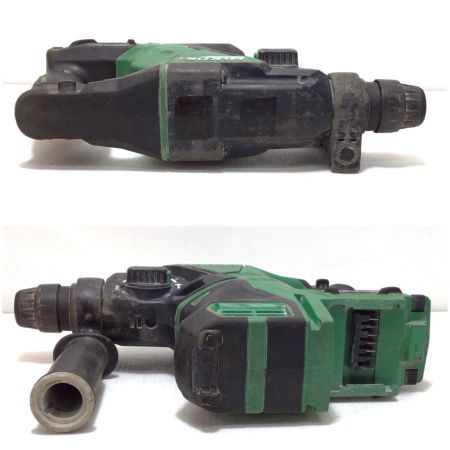  HiKOKI ハイコーキ ロータリハンマドリル 程度C 本体のみ コードレス式 28mm 36v J490575 使用感有 DH36DPA グリーン