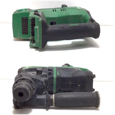  HiKOKI ハイコーキ ロータリハンマドリル 程度C 本体のみ コードレス式 28mm 36v J490575 使用感有 DH36DPA グリーン