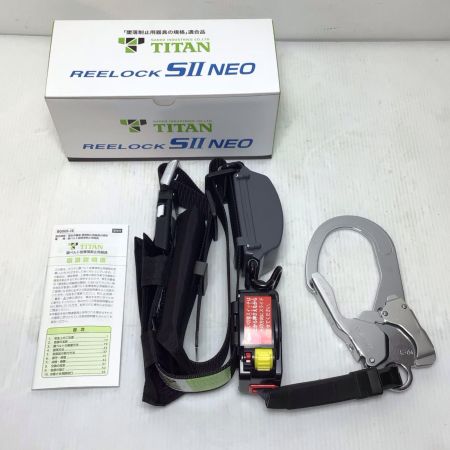  TITAN 胴ベルト型安全帯 未使用品(S) リーロックSⅡ NEOライト OT-SLN505-BL-M