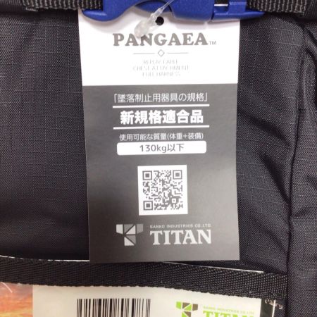  TITAN フルハーネス型安全帯 未使用品(S) PAHN-10A-BL-M ブラック