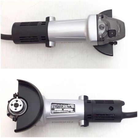  HiKOKI ハイコーキ ディスクグラインダー 未使用品(S) 替刃・レンチ付 コード式 100mm 100v C948339 G10SHA シルバー