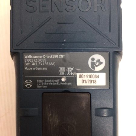  BOSCH ボッシュ ウォールディテクタ 程度B ケース付 801410084 ケースファスナー片側破損 D-tect 150 CNT