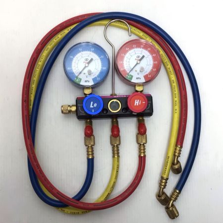  Asada マニホールド 程度B ケース付 R410A/R32