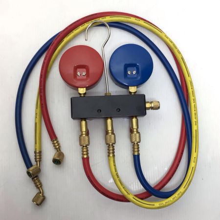  Asada マニホールド 程度B ケース付 R410A/R32