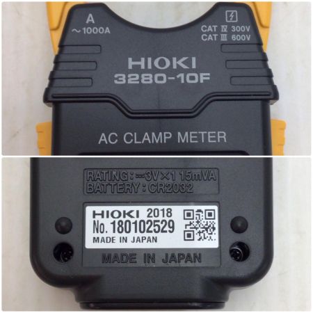  HIOKI クランプメーター 程度A 180102529 3280-10F
