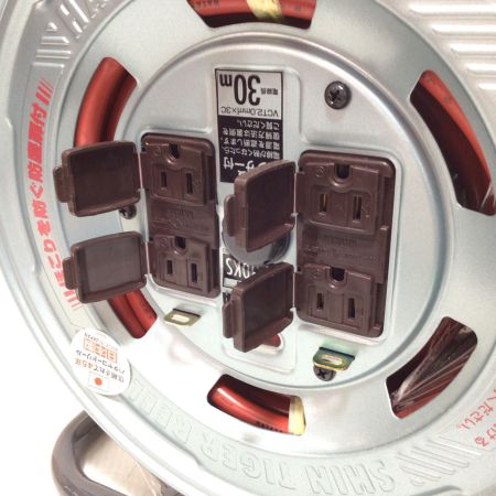  HATAYA コードリール 未使用品(S) 3芯 2.0mm×30m 温度センサー付 ST-30KS型