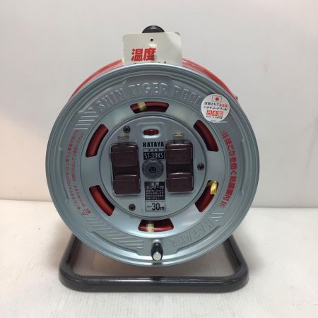  HATAYA コードリール 未使用品(S) 3芯 2.0mm×30m 温度センサー付 ST-30KS型
