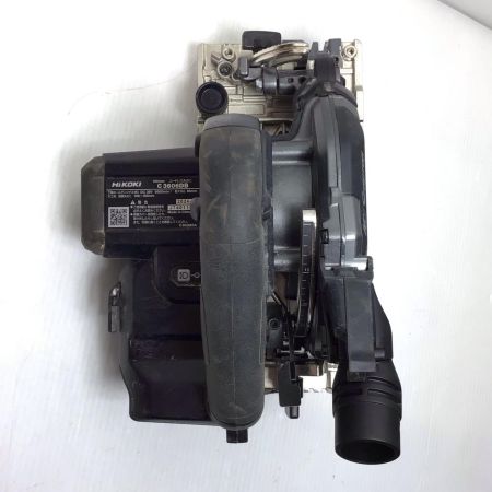  HiKOKI ハイコーキ 丸のこ 程度B 本体のみ コードレス式 165mm J7401100 C3606DB ブラック