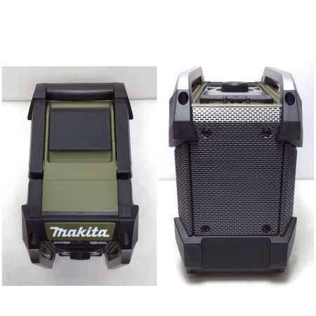  MAKITA マキタ バッテリー式ラジオ 程度A ACアダプター・取説付 コードレス式 40v 00012203 MR005GZO オリーブ