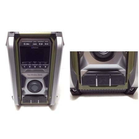  MAKITA マキタ バッテリー式ラジオ 程度A ACアダプター・取説付 コードレス式 40v 00012203 MR005GZO オリーブ