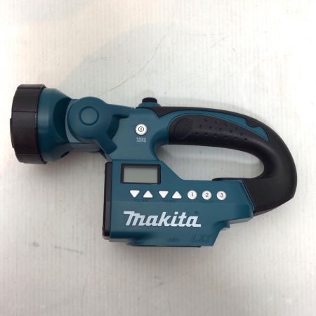 MAKITA マキタ ライト付きラジオ 未使用品(S) コードレス式 18v 00042363 MR050 ブルー