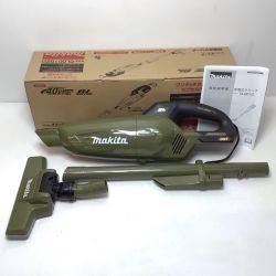 ΘΘ MAKITA マキタ クリーナー 程度A ノズル・ストレートパイプ・サッシノズル・取説付 コードレス式 40v 0029408Y CL001GZO オリーブ Aランク